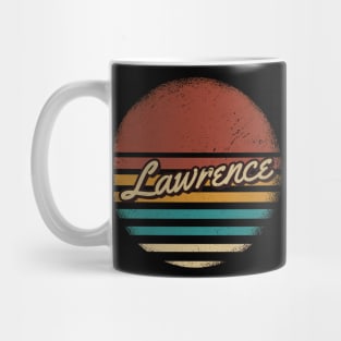 Lawrence Vintage Text Mug